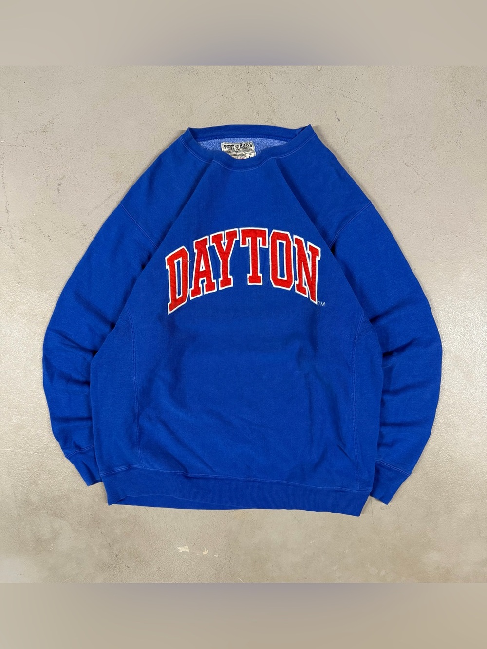 Vintage Y2K Dayton Flyers College Sportswear Retro Essential Crewneck Sweatshirt